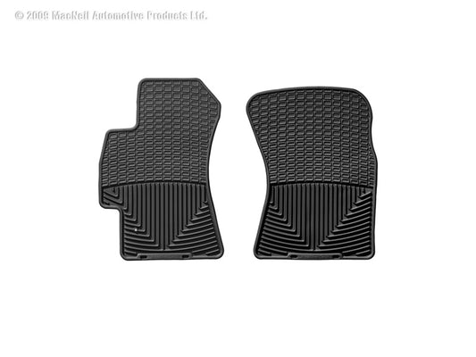 WeatherTech 93-01 Subaru Impreza Front Rubber Mats - Black