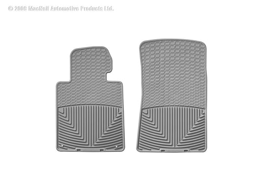 WeatherTech 99 BMW M3 Convertible Front Rubber Mats - Grey