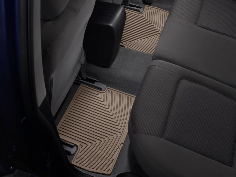 WeatherTech 93 Mercedes-Benz 300CE Rear Rubber Mats - Tan