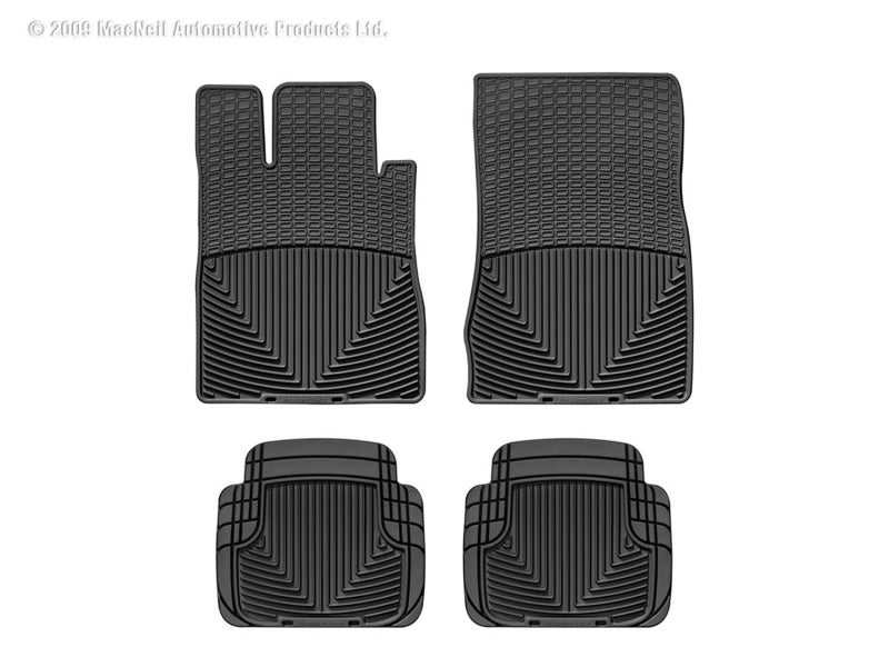 WT Rubber Mats - Front - Blk