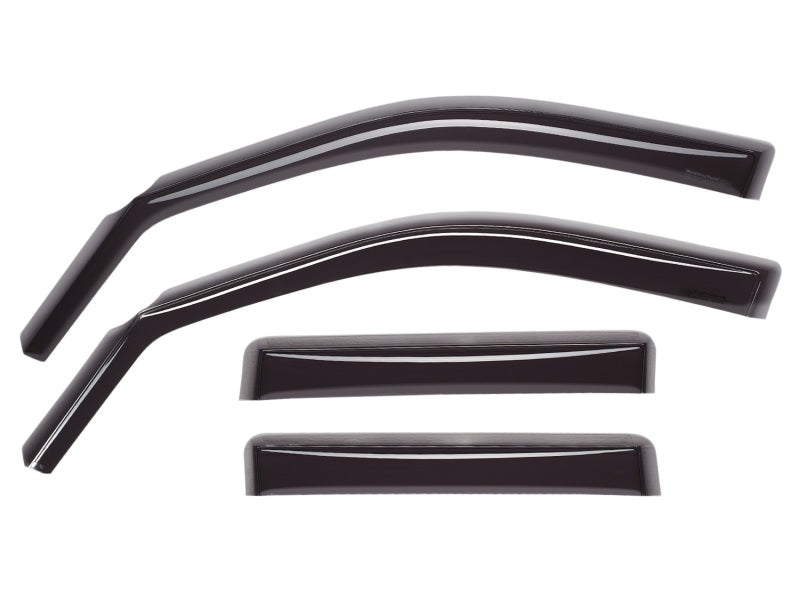 WeatherTech 22-24 Toyota Tundra CrewMax Front&Rear Side Window Deflectors - Dark Tint