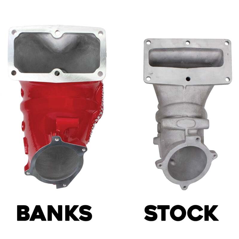 Banks Power 2007.5-2012 Ram 6.7L Monster-Ram Intake System Gen-2 w/Fuel Line - Red w/Heater System